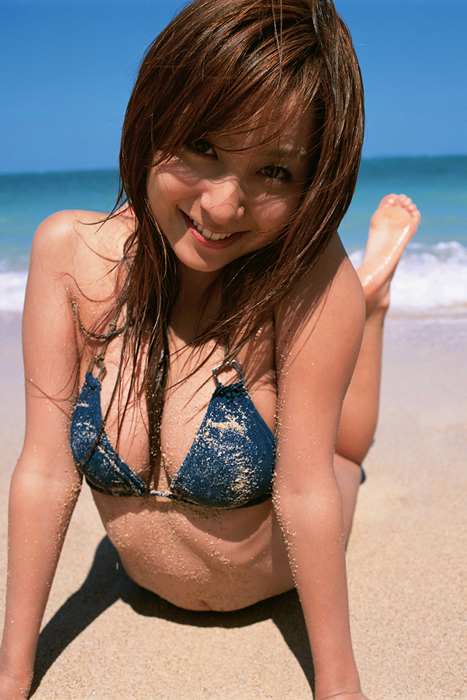 沙滩上俏皮性感妹子[YS-Web]Vol.199 Aya Kiguchi 木口亜矢 大迫力のzoom up!